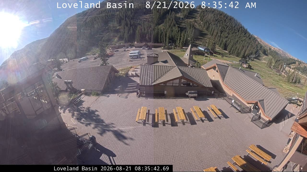 Loveland Ski Area basin webcam